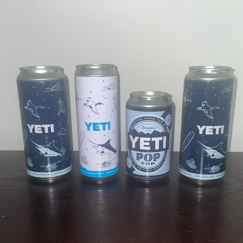 YETI Pop Top Cans / Hidden Storage